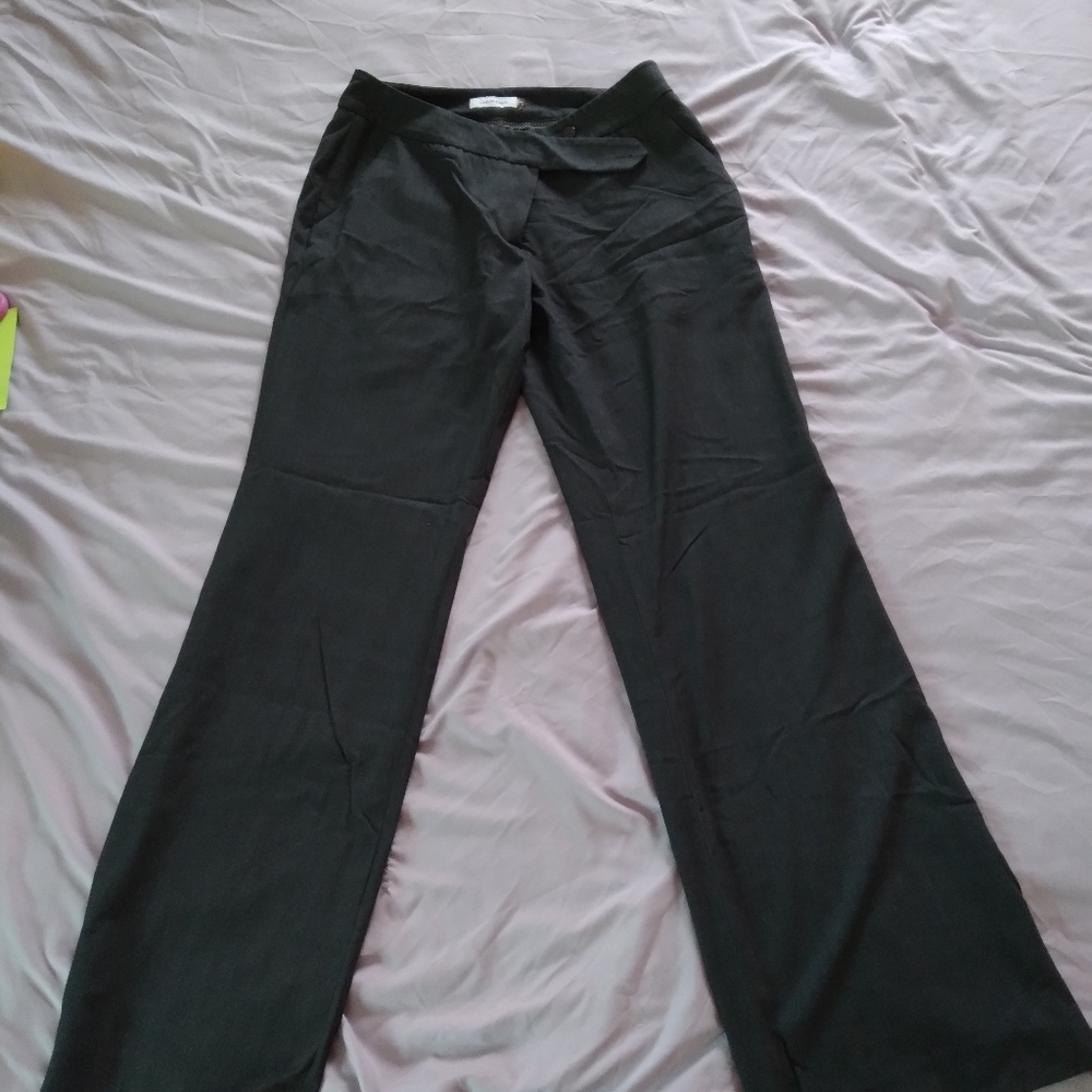 Calvin klein wide leg dress pants sz6